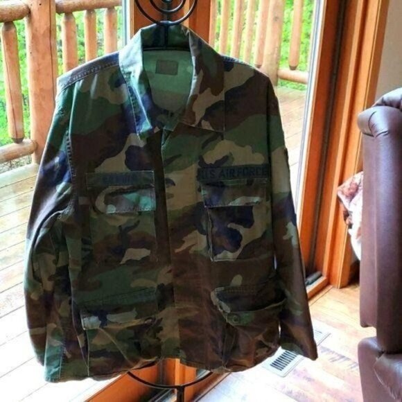 Military US Air Force Vintage Original Button Down Sz. XXL (41"-45") Jacket - Picture 1 of 12